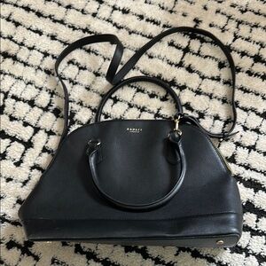 RADLEY LONDON Black Satchel with Structured Design